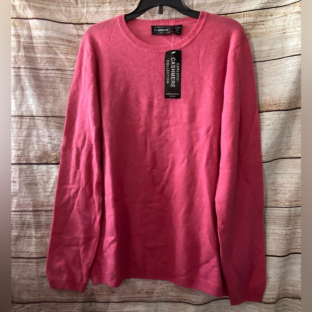 Carlucci cashmere sweater-Ladies medium-NEW